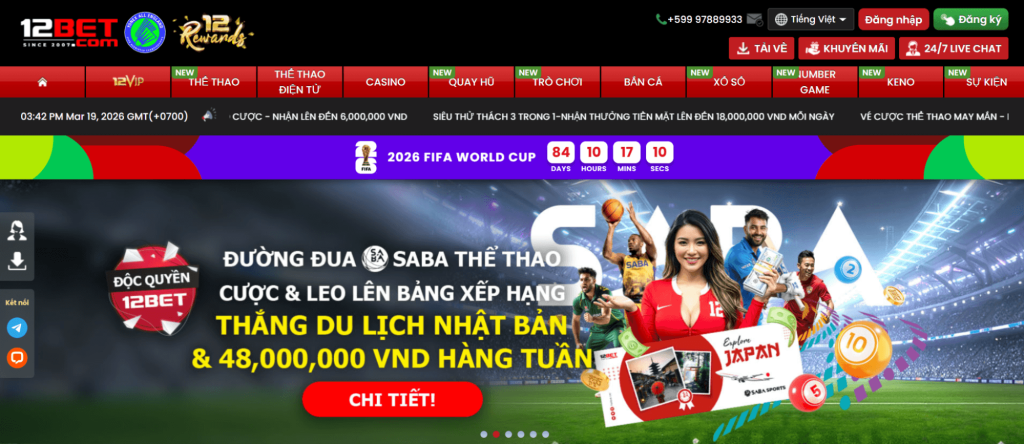 Nhà cái uy tín 12BET